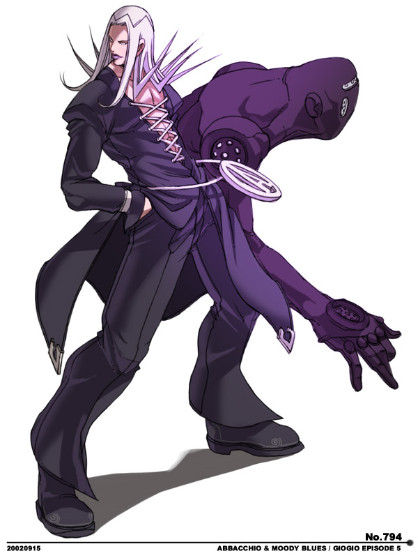 leone abbacchio and moody blues (jojo no kimyou na bouken and 1 more) drawn by falcoon