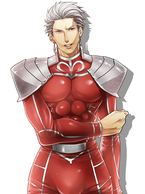 cu chulainn and archer (fate and 1 more) drawn by mitsuki_mitsuno