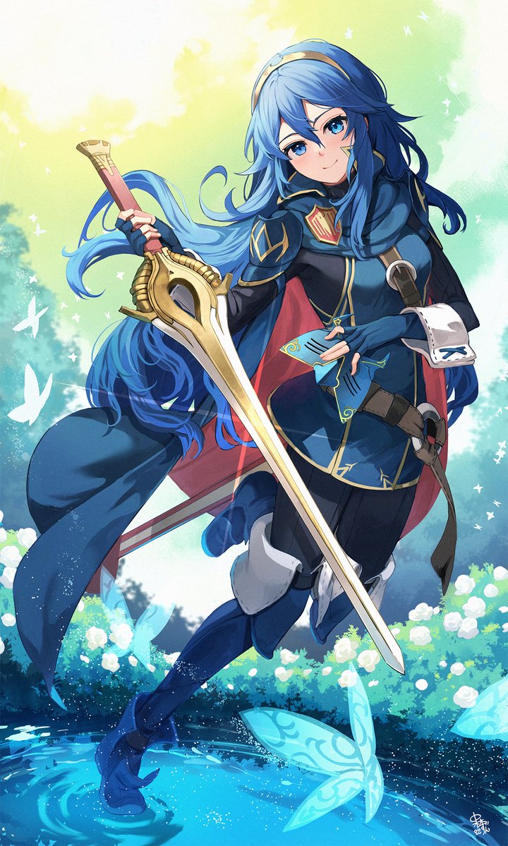 lucina (fire emblem and 1 more) drawn by nakabayashi_zun