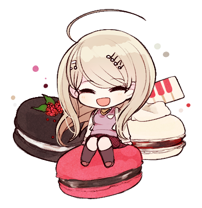 akamatsu kaede (danganronpa and 1 more) drawn by fc_(efushii)