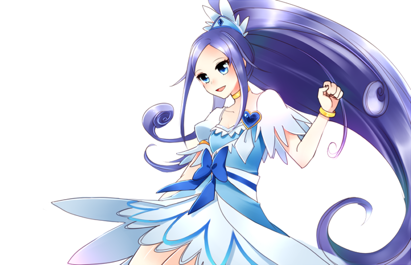 hishikawa rikka and cure diamond (precure and 1 more) drawn by senet17