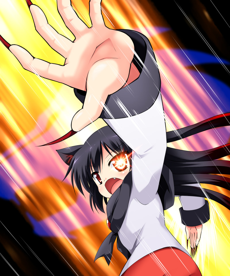 imaizumi kagerou (touhou and 2 more) drawn by hino_hino