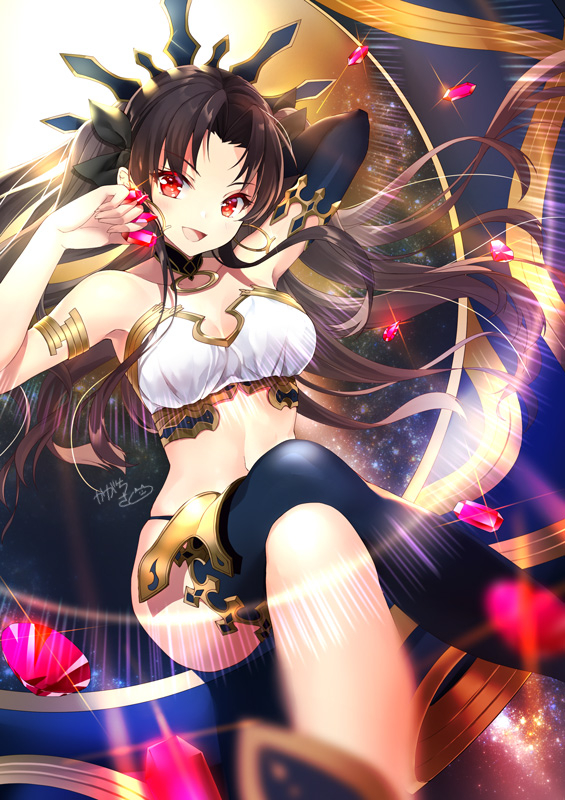 ishtar (fate and 1 more) drawn by kagachi_saku