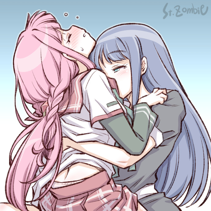 tamaki iroha and nanami yachiyo (mahou shoujo madoka magica and 1 more) drawn by studiozombie