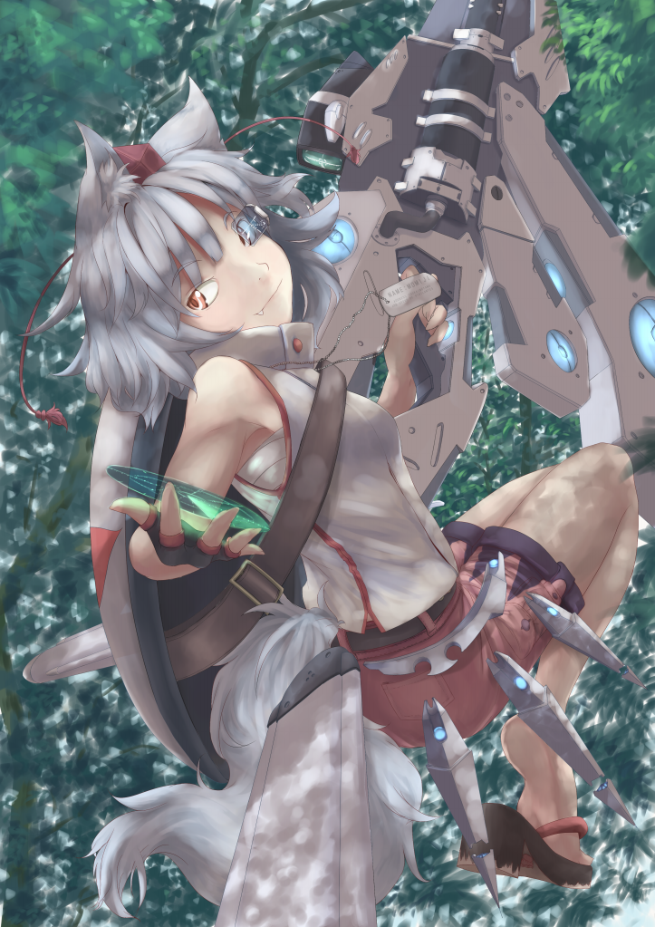 inubashiri momiji (touhou) drawn by kabu_(yuyuibob)