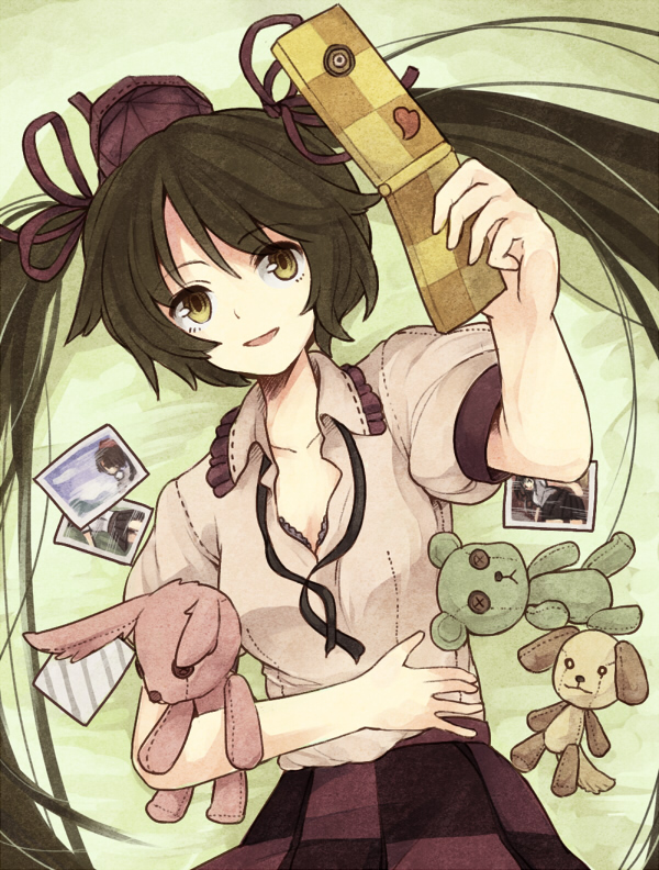 shameimaru aya and himekaidou hatate (touhou) drawn by urin
