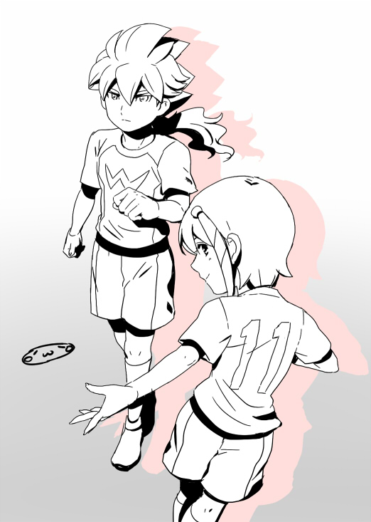 hakuryuu and shuu (inazuma eleven and 1 more) drawn by mizuhara_aki