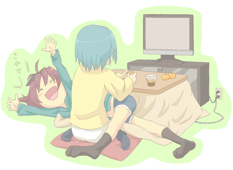 miki sayaka and sakura kyoko (mahou shoujo madoka magica) drawn by serohan