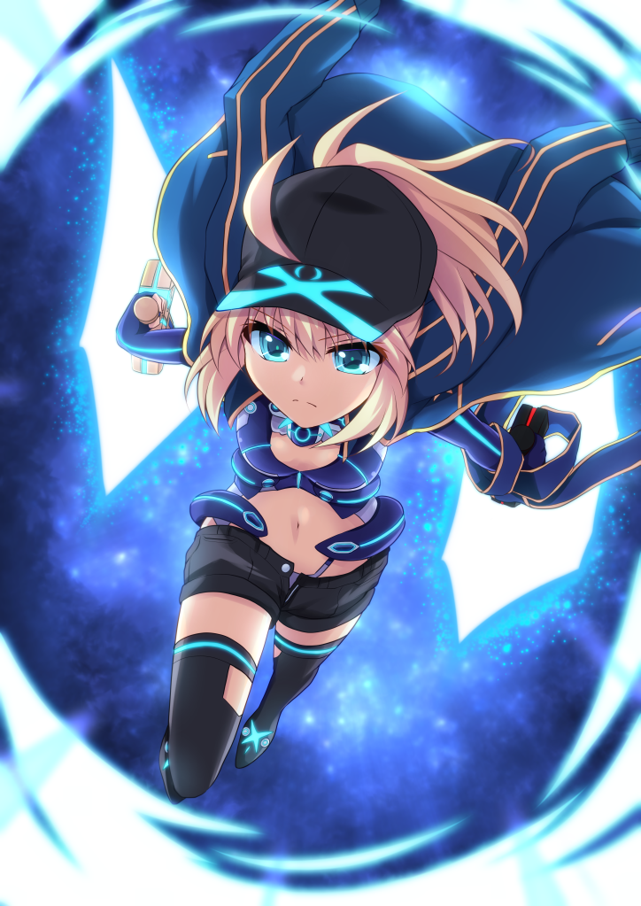 artoria pendragon and mysterious heroine x (fate and 1 more) drawn by cross_(crossryou)