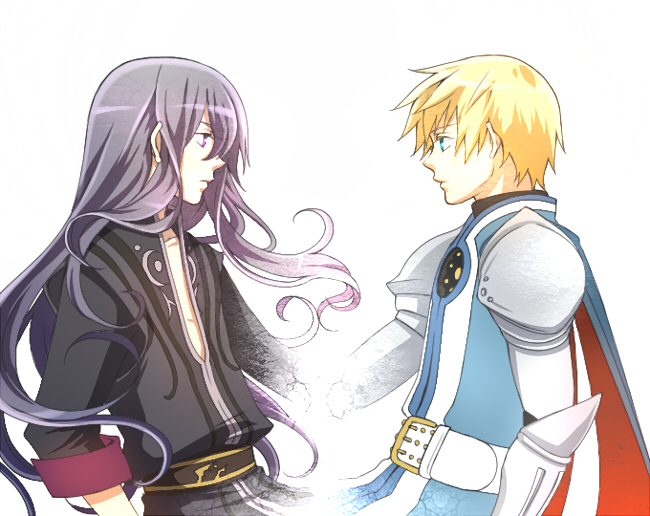 yuri lowell and flynn scifo (tales of and 1 more) drawn by kazu_sanbon