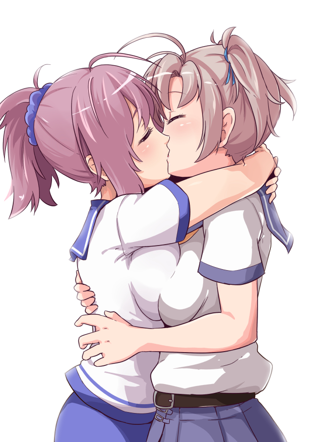 aoba, kinugasa, and kinugasa kai ni (kantai collection) drawn by kakiha_makoto