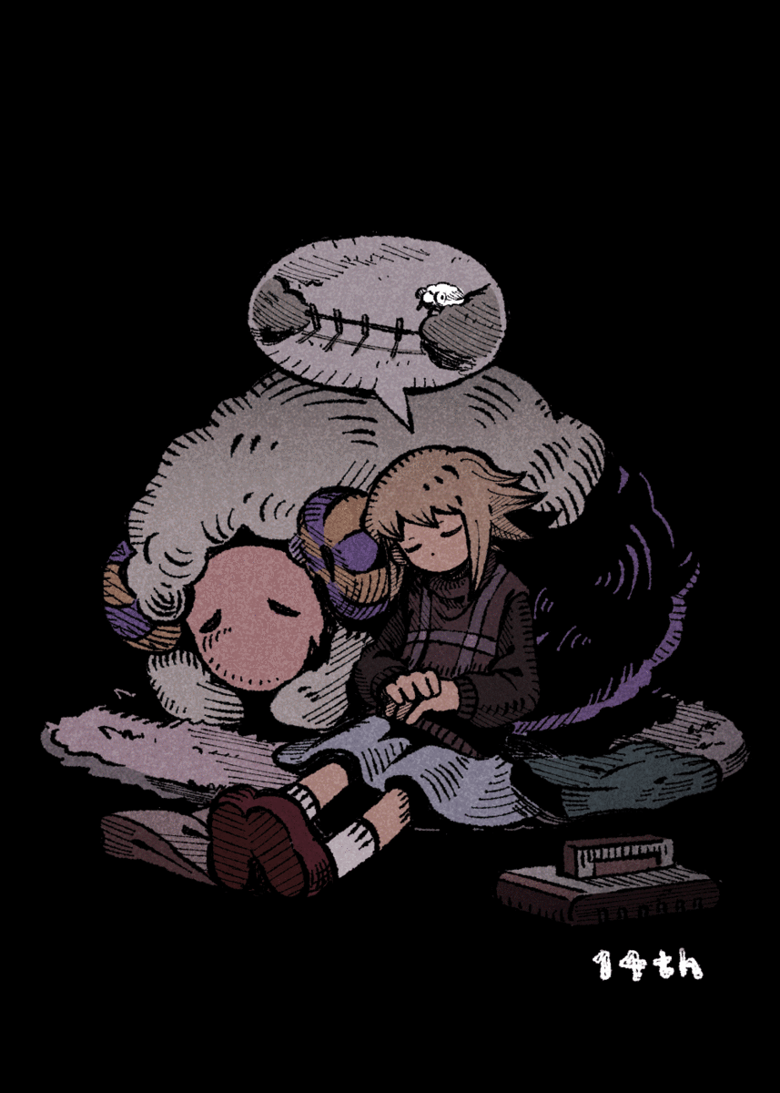 madotsuki and urotsuki (yume nikki and 1 more) drawn by 9twoeight