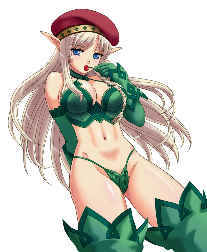 alleyne and fighting master alleyne (queen's blade) drawn by eleventh