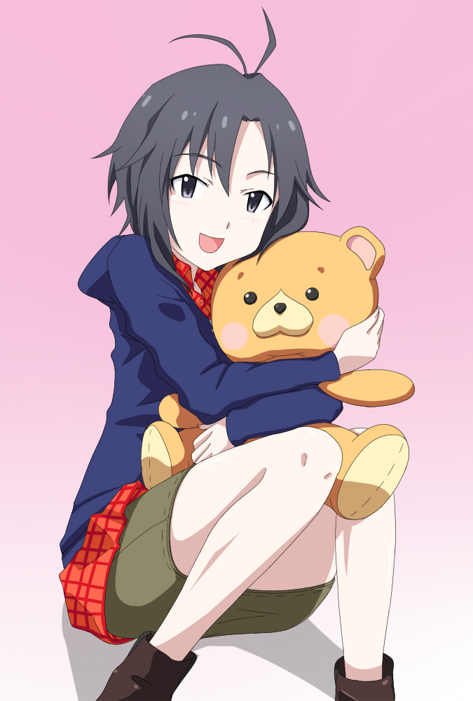 kikuchi makoto (idolmaster and 1 more) drawn by yoshida_keiji