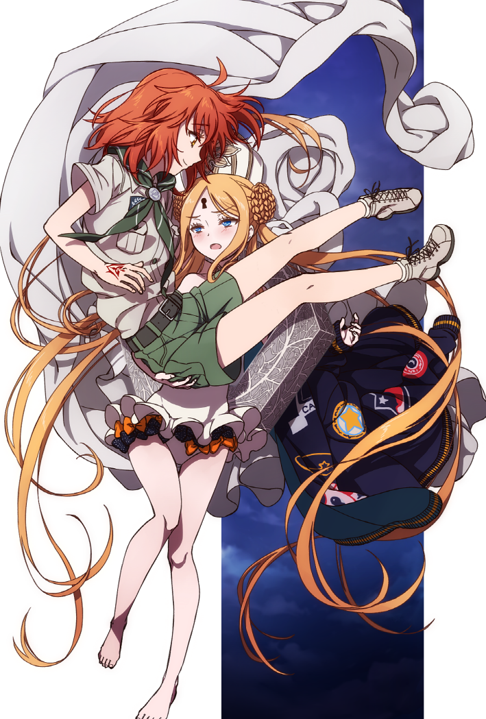 fujimaru ritsuka and abigail williams (fate and 1 more) drawn by oiun