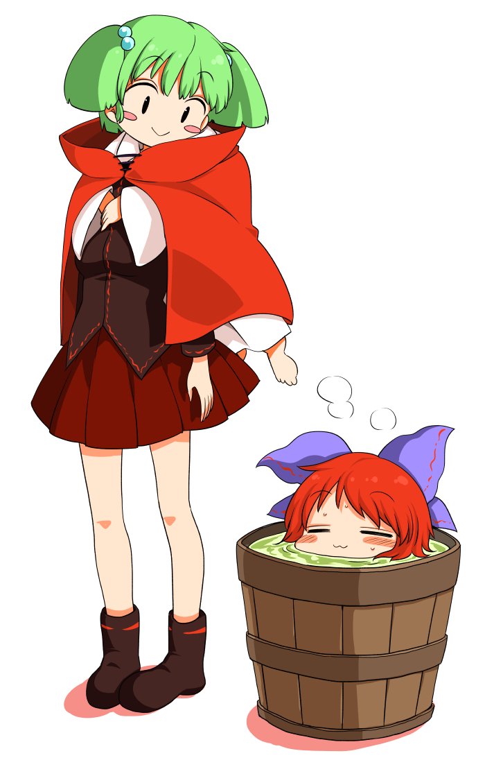 sekibanki and kisume (touhou) drawn by harusame_(unmei_no_ikasumi)