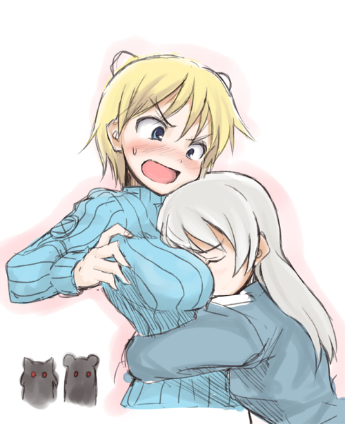 sanya v. litvyak, eila ilmatar juutilainen, nikka edvardine katajainen, and aleksandra i. pokryshkin (world witches series and 2 more) drawn by goji_(five_clock)