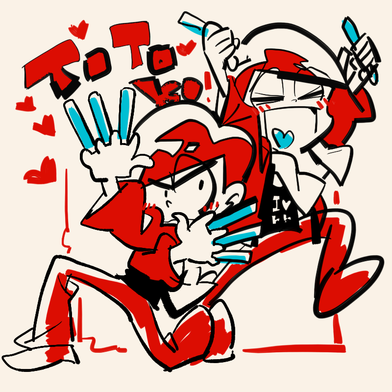 matsuno osomatsu and matsuno karamatsu (osomatsu and 1 more) drawn by sameyama_jiro