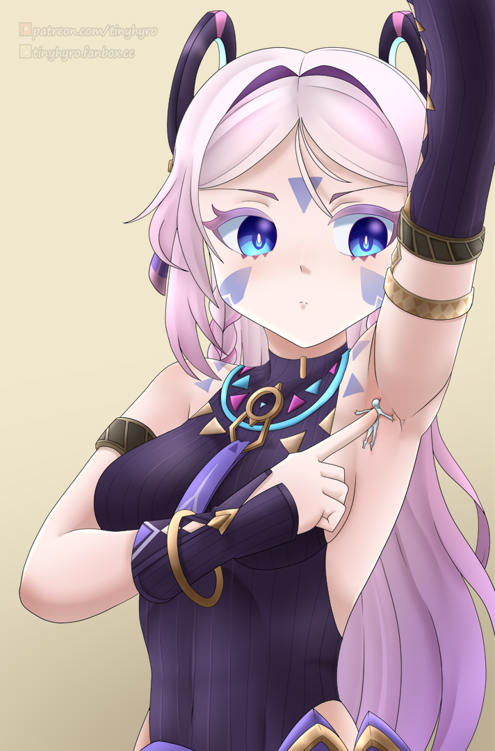citlali (genshin impact) drawn by tinyhyro