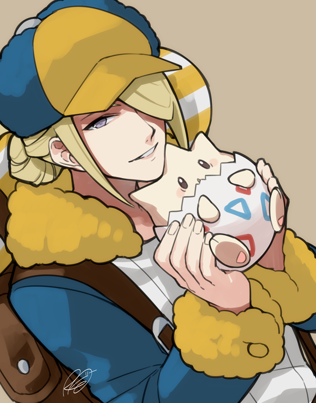 volo and togepi (pokemon and 1 more) drawn by rkp