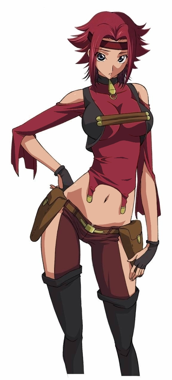 kouzuki kallen and carmen99 (code geass and 1 more)