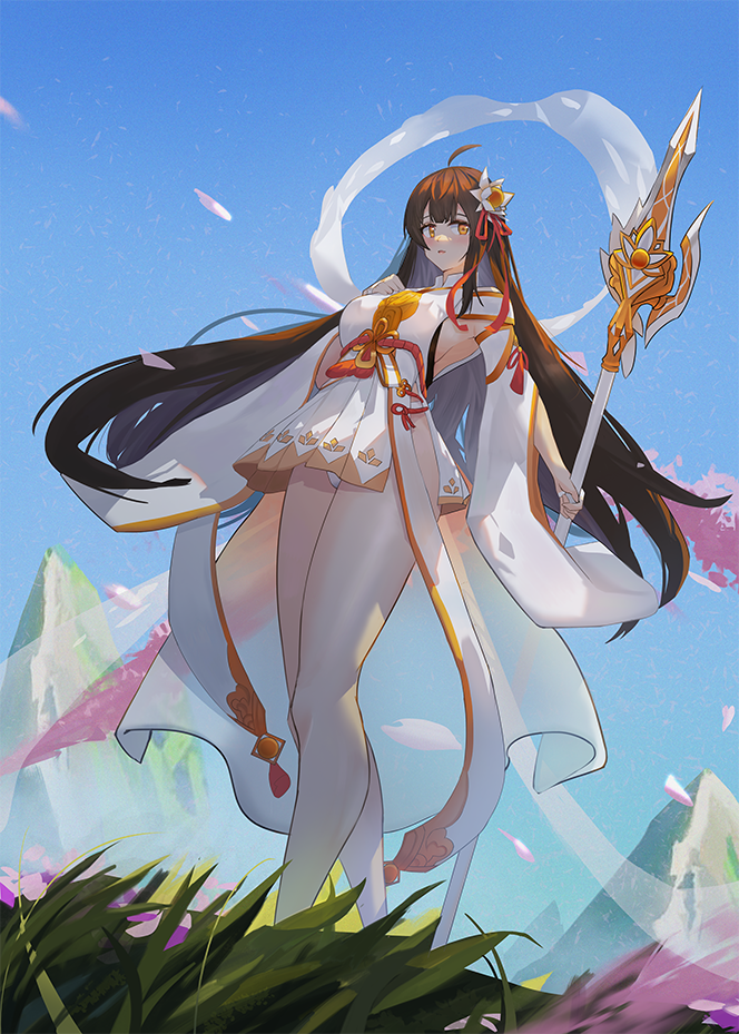 ara haan and apsara (elsword) drawn by recycle