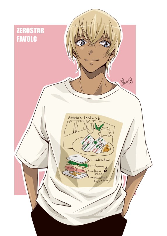 amuro tooru (meitantei conan) drawn by paseri_(l7dgtxtsnlmfwlb)