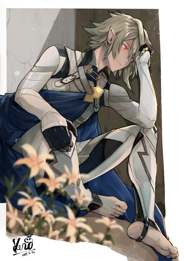 male corrin (fire emblem and 1 more) drawn by kero_sweet