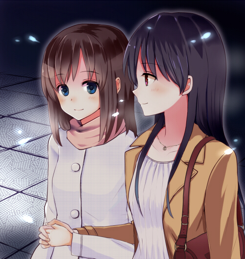 onjouji toki and shimizudani ryuuka (saki and 1 more) drawn by aki-fuyu