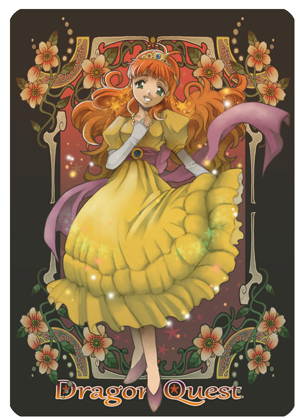 princess laura (dragon quest and 1 more) drawn by aikosu_(icos)