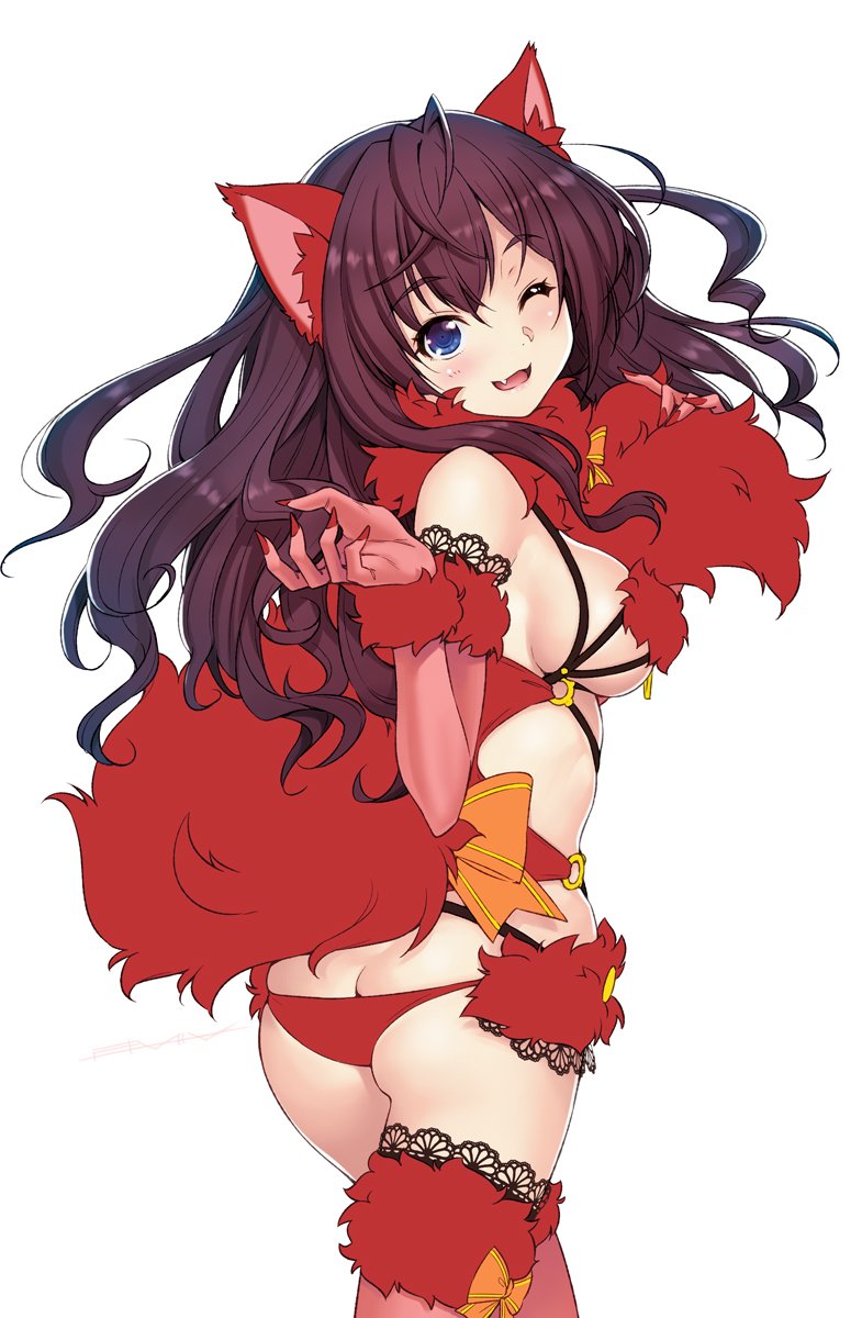 mash kyrielight and ichinose shiki (fate and 3 more) drawn by kazuma_muramasa