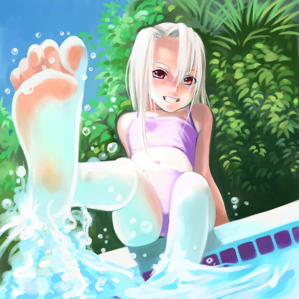 illyasviel von einzbern (fate and 1 more) drawn by kamizakura