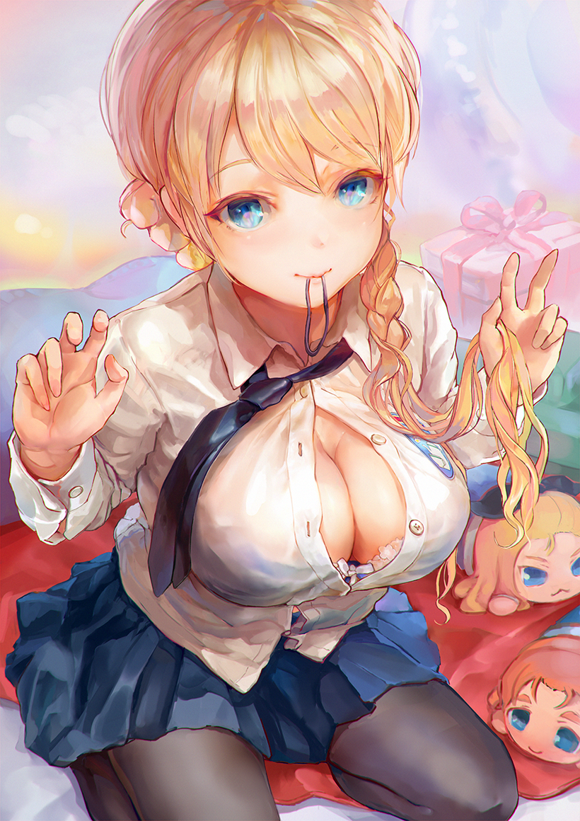 darjeeling, orange pekoe, and assam (girls und panzer) drawn by tocope