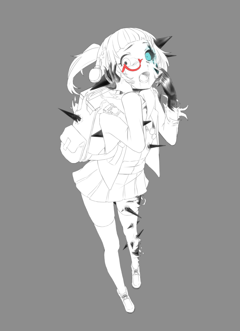 morita naruko (caligula) drawn by do_m_kaeru
