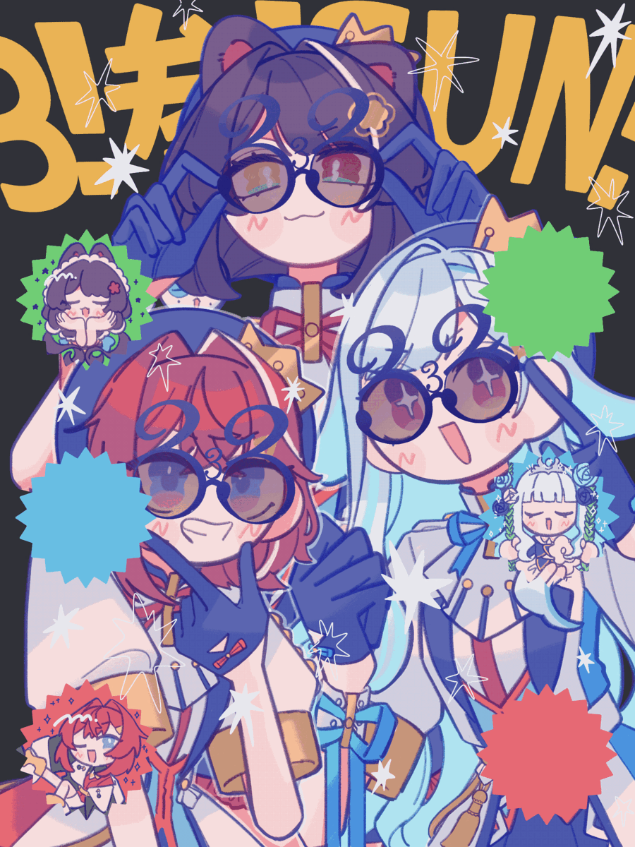 lize helesta, ange katrina, inui toko, and sebastian piyodore (nijisanji) drawn by ichimaru_(ichimarururu514)