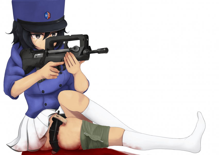 andou (girls und panzer) drawn by mt_totemo_tuyoi