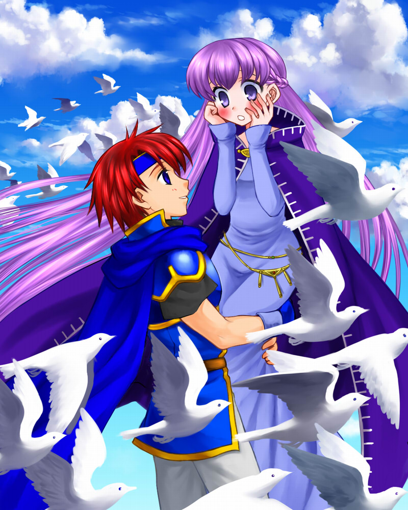 roy and sophia (fire emblem and 1 more) drawn by bo_(774berry)