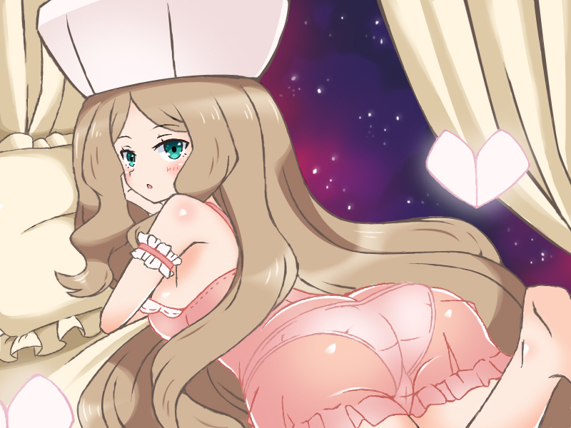 caitlin (pokemon and 1 more) drawn by chro_(rulurullu)