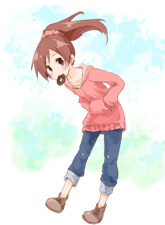shiina noriko (idolmaster and 1 more) drawn by mugi_(banban53)