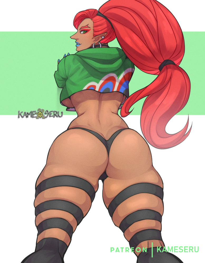 urbosa (the legend of zelda and 1 more) drawn by kameseru