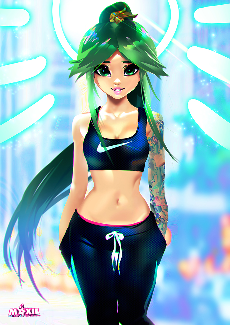 palutena (kid icarus and 1 more) drawn by tom_skender