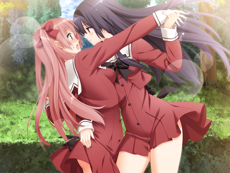 azumi risa and ayase miya (sono hanabira ni kuchizuke wo) drawn by kani_biimu