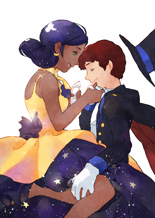 amuro ray, luna, lalah sune, tuxedo kamen, furuya tooru, and 1 more (gundam and 2 more) drawn by pydiyudie