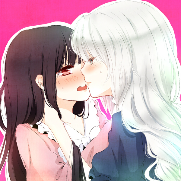 houraisan kaguya and yagokoro eirin (touhou) drawn by sui_(camellia)