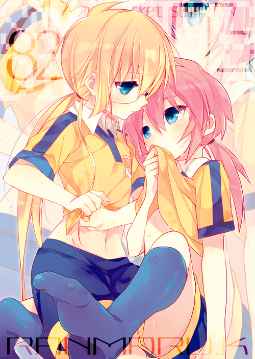 kirino ranmaru (inazuma eleven and 2 more) drawn by sese