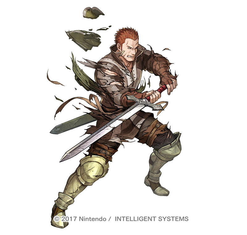 gregor (fire emblem and 2 more) drawn by nijihayashi