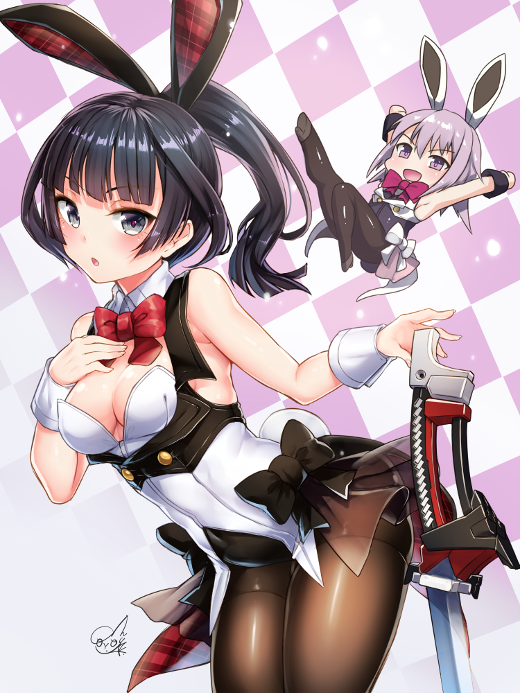 agatsuma kaede and hirasaka yotsuyu (alice gear aegis) drawn by doyouwantto