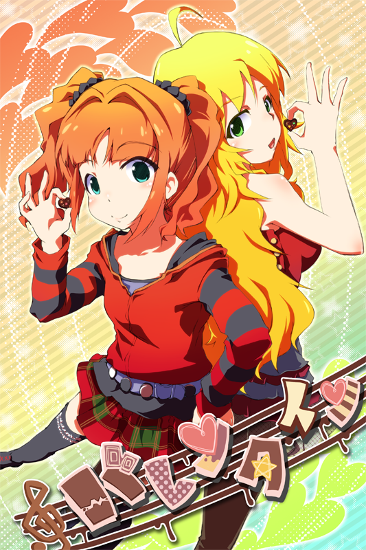 hoshii miki and takatsuki yayoi (idolmaster) drawn by sayuu_hanten