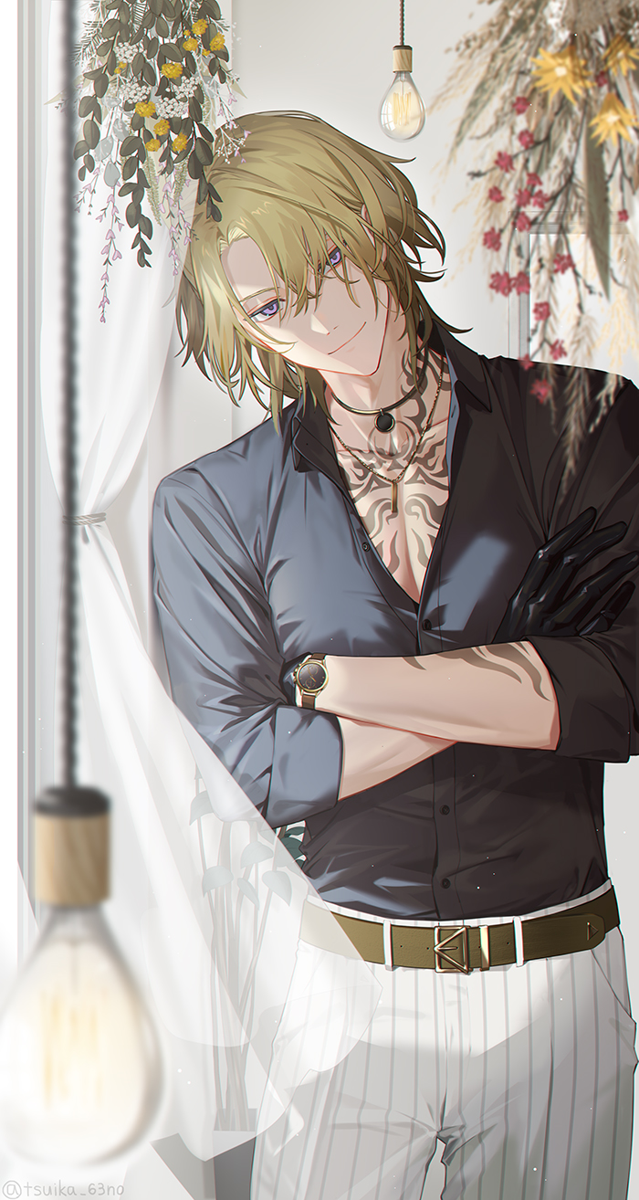 luca kaneshiro (nijisanji and 1 more) drawn by tsuika_63no