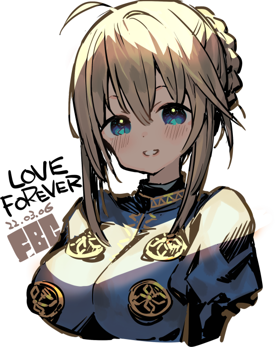 artoria pendragon, saber, and warrior (fate and 3 more) drawn by fbc
